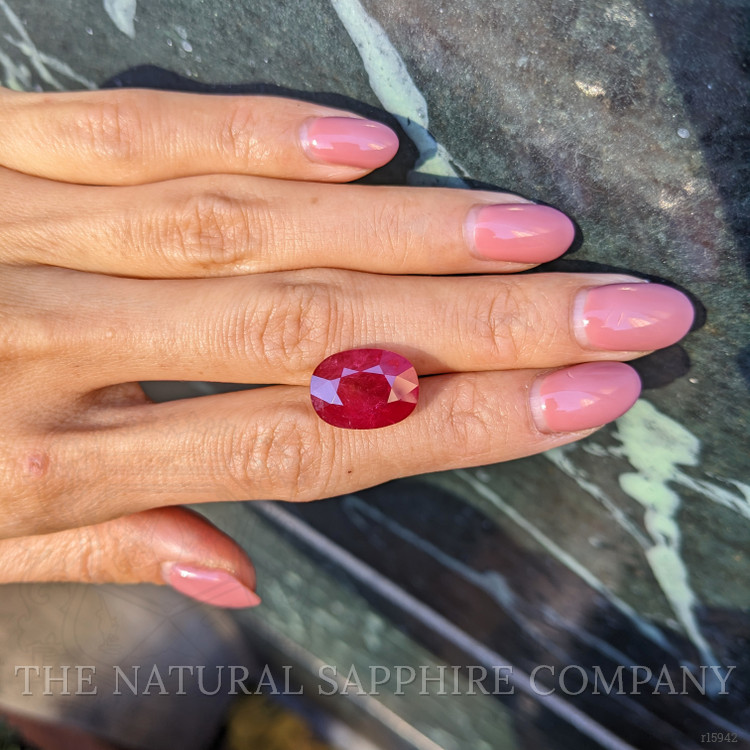 12.39 Ct. Ruby from Mozambique