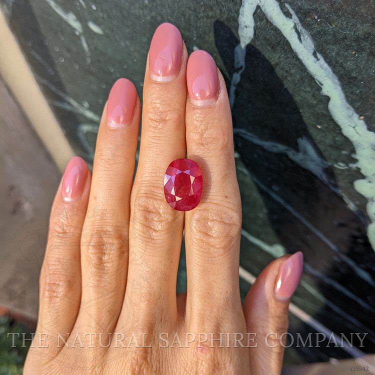 12.39 Ct. Ruby from Mozambique