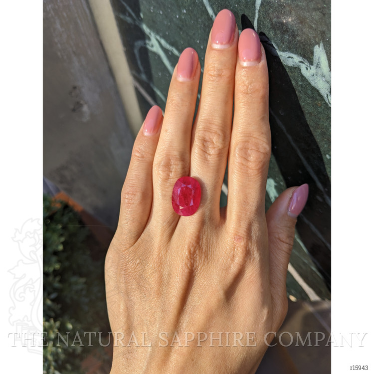 11.04 Ct. Ruby from Mozambique