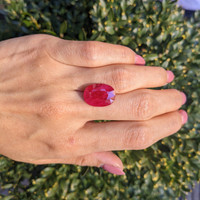 11.04 Ct. Ruby from Mozambique Life Style