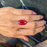 10.79 Ct. Ruby from Mozambique Life Style