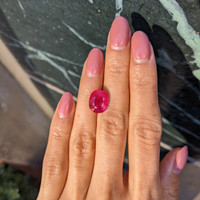 6.09 Ct. Ruby from Mozambique Life Style