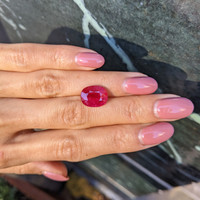 5.31 Ct. Ruby from Mozambique Life Style