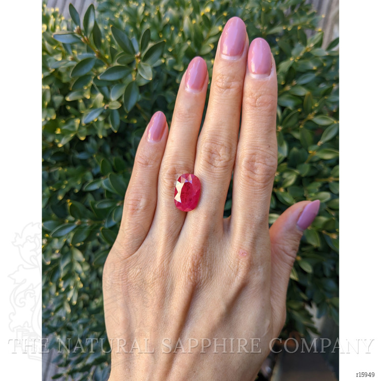 11.21 Ct. Ruby from Mozambique
