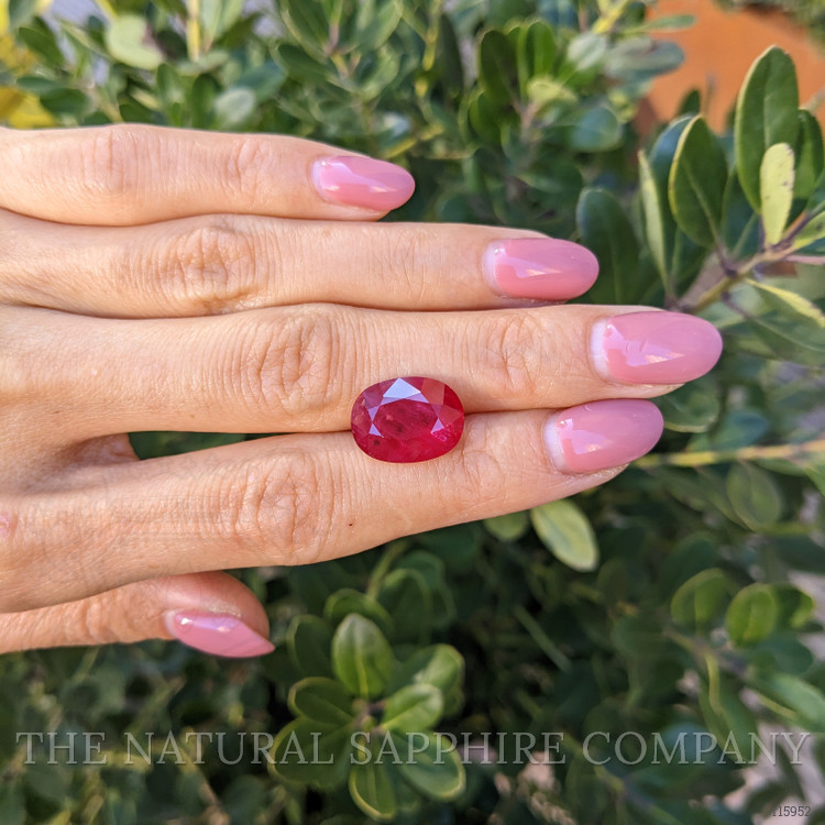 9.21 Ct. Ruby from Mozambique