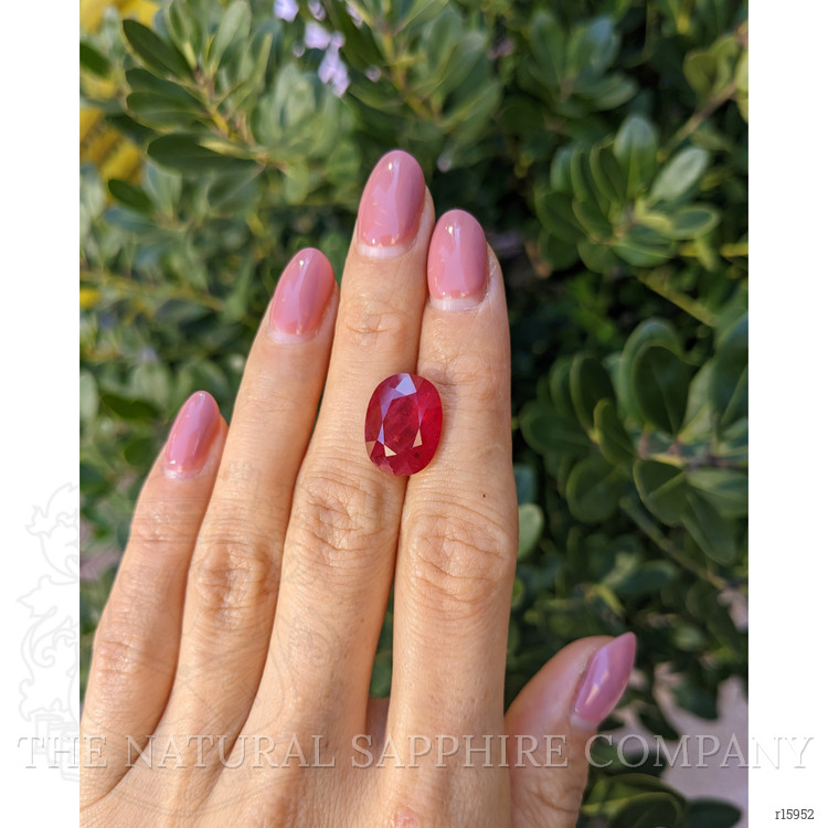 9.21 Ct. Ruby from Mozambique