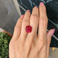 10.19 Ct. Ruby from Mozambique Life Style