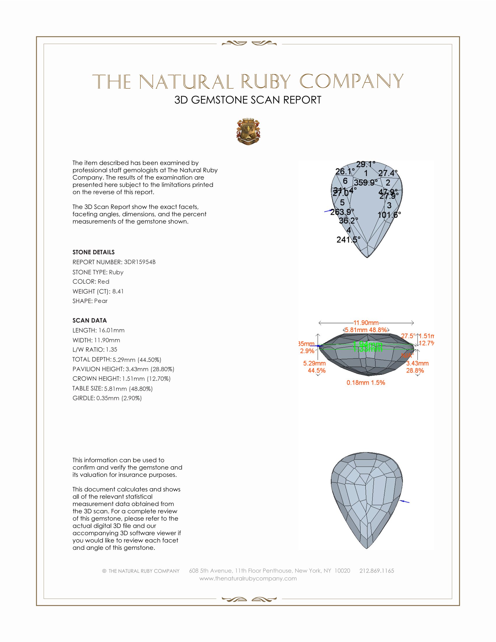 8.41 Ct. Ruby from Mozambique