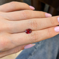 1.65 Ct. Ruby from Mozambique Life Style