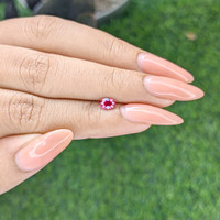 0.46 Ct. Ruby from Madagascar Life Style