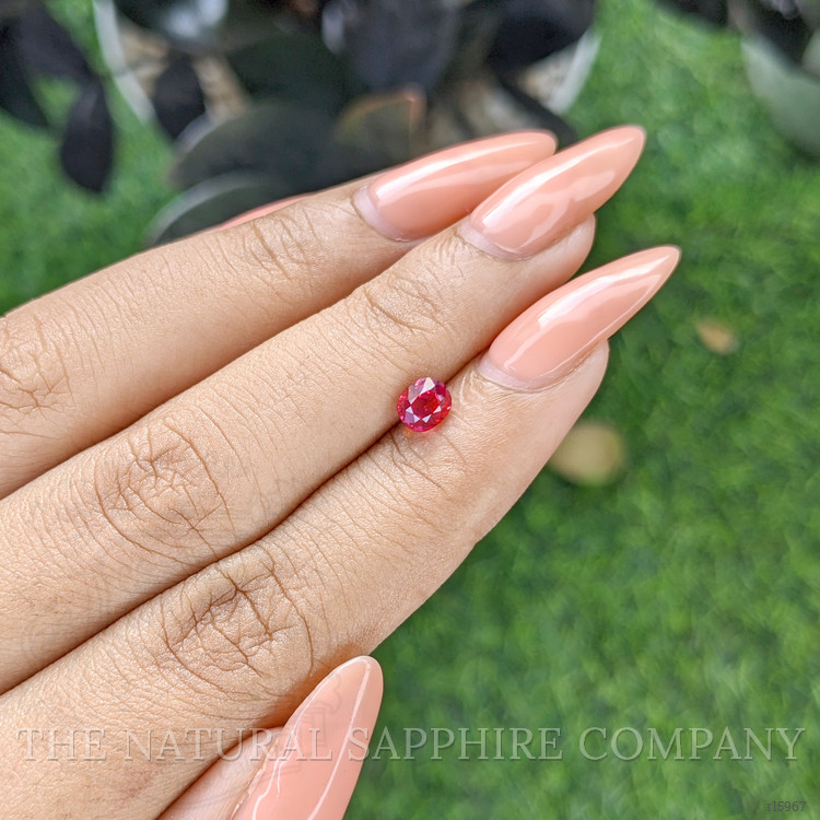 0.68 Ct. Ruby from Madagascar