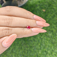 0.45 Ct. Ruby from Madagascar Life Style
