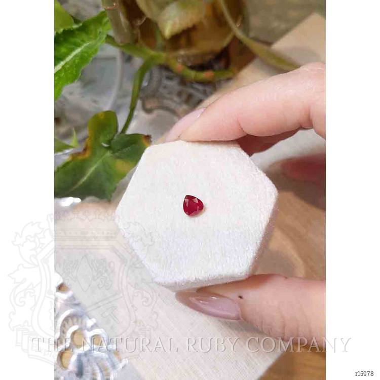 1.00 Ct. Ruby from Mozambique