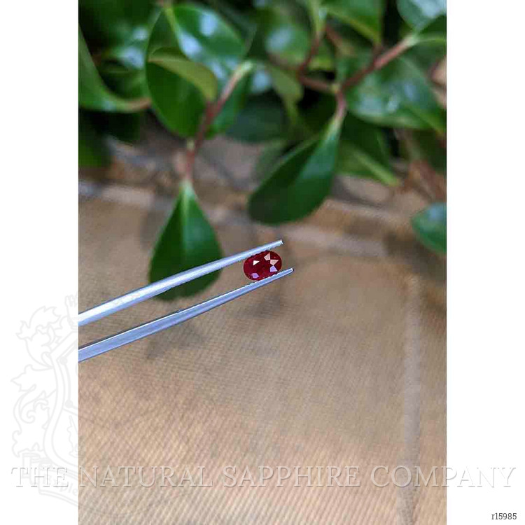 0.83 Ct. Ruby from Burma (Myanmar)