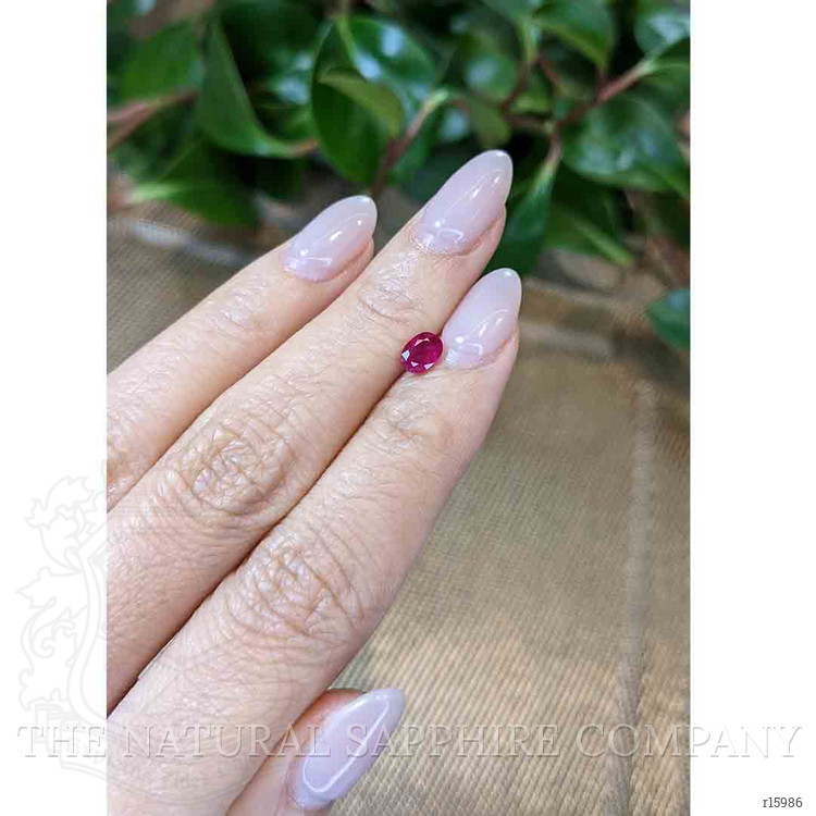 0.63 Ct. Ruby from Burma (Myanmar)