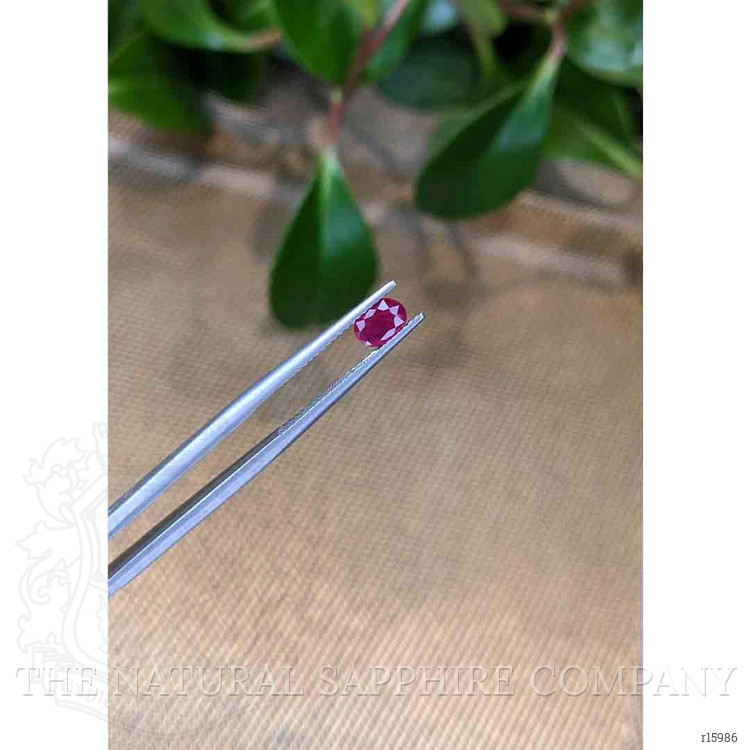 0.63 Ct. Ruby from Burma (Myanmar)