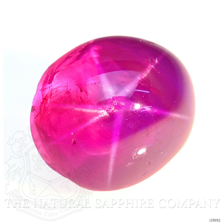 1.32 Ct. Purplish Red Star Ruby from Ceylon (Sri Lanka)