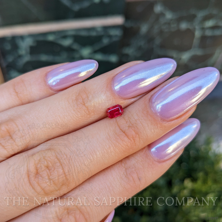 0.63 Ct. Ruby from Burma (Myanmar)