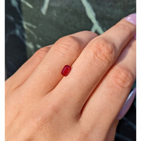 0.93 Ct. Ruby from Burma (Myanmar) Life Style