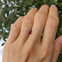 0.66 Ct. Ruby from Thailand Life Style