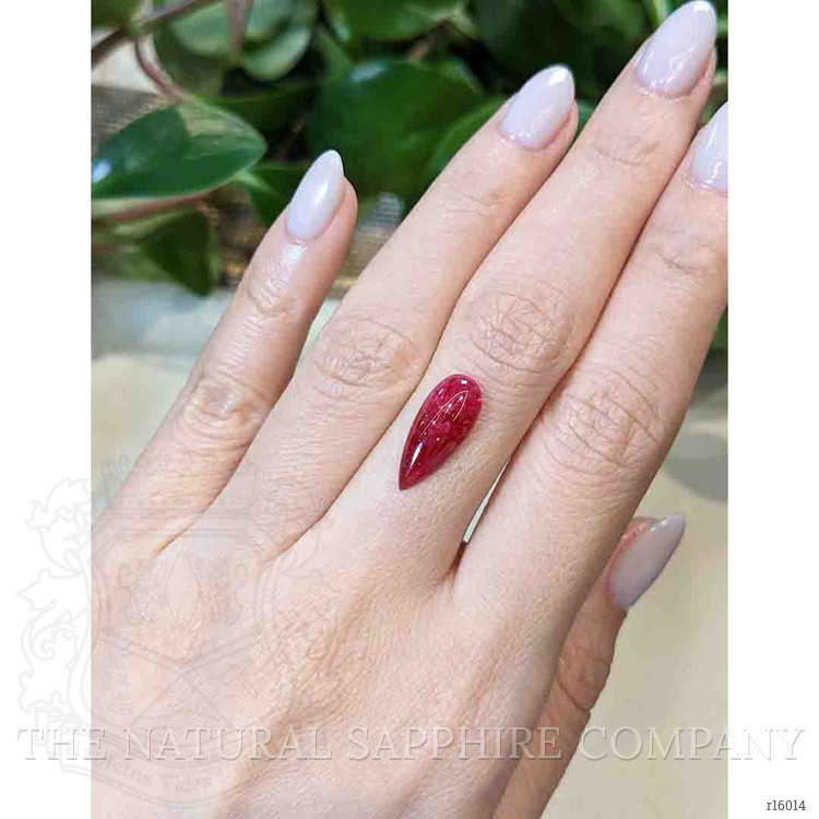 3.74 Ct. Cabochon Ruby from Mozambique