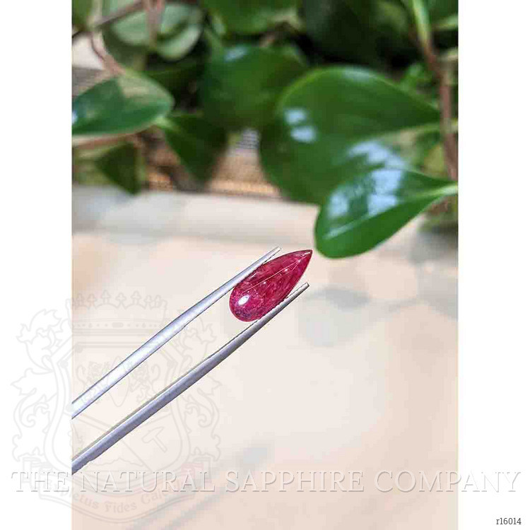 3.74 Ct. Cabochon Ruby from Mozambique