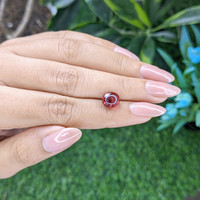4.05 Ct. Cabochon Ruby from India Life Style