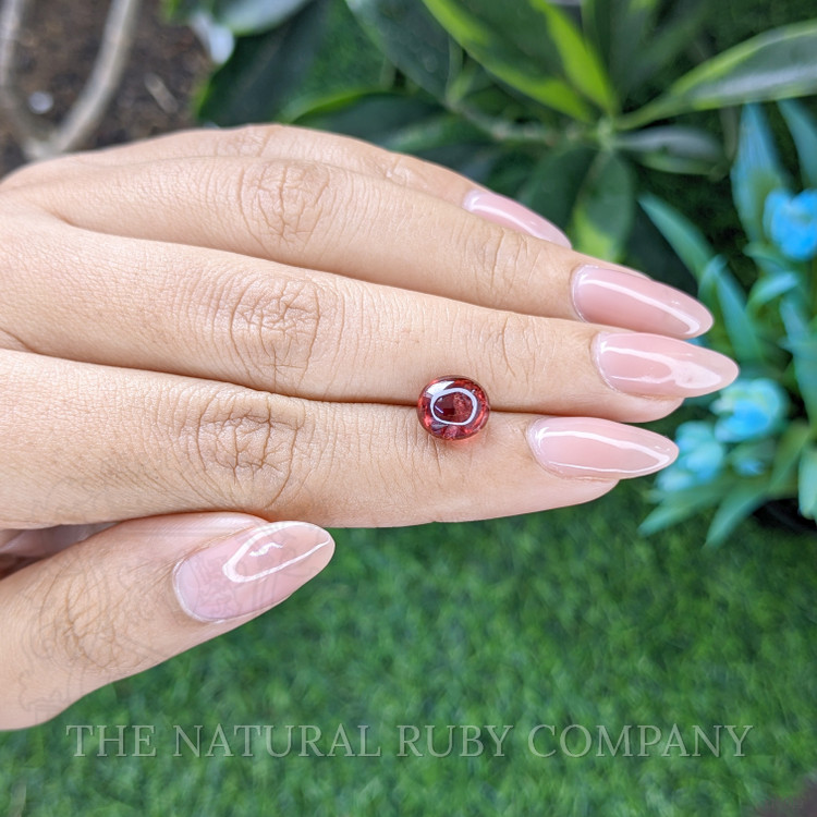 4.05 Ct. Cabochon Ruby from India