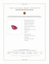 3.80 Ct. Ruby from Kenya Scan Report