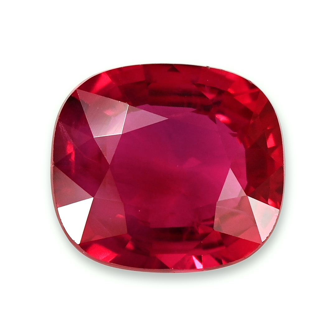 置物 Ruby Loose Ruby - Cushion 1.52 Ct. - #R16031 | The Natural Ruby Company