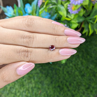 0.65 Ct. Ruby from Tanzania Life Style