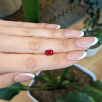 1.38 Ct. Ruby from Burma (Myanmar) Life Style