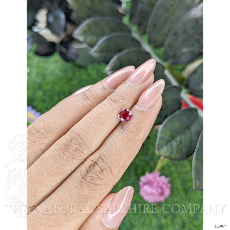 0.93 Ct. Ruby from Tanzania
