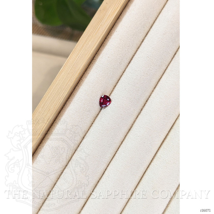 0.70 Ct. Ruby from Ceylon (Sri Lanka)