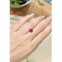 1.80 Ct. Pinkish Red Ruby from Mozambique Life Style