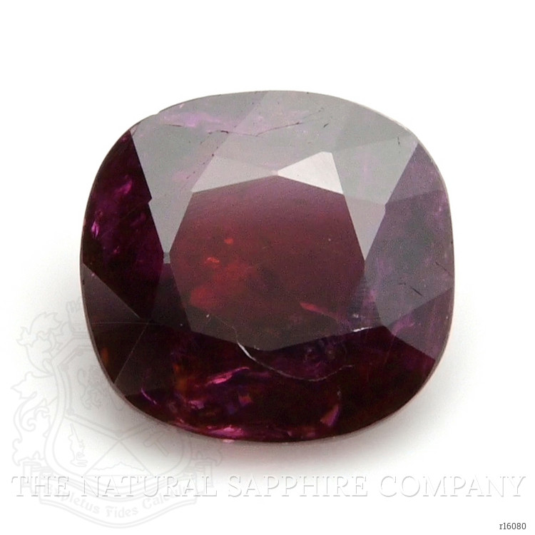 1.06 Ct. Purplish Red Ruby from Burma (Myanmar)