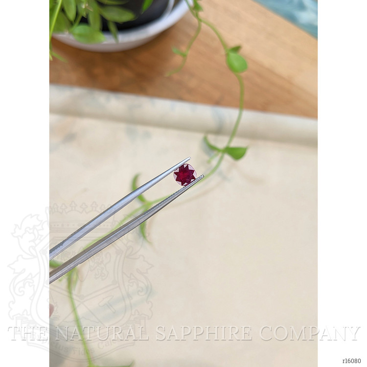 1.06 Ct. Purplish Red Ruby from Burma (Myanmar)