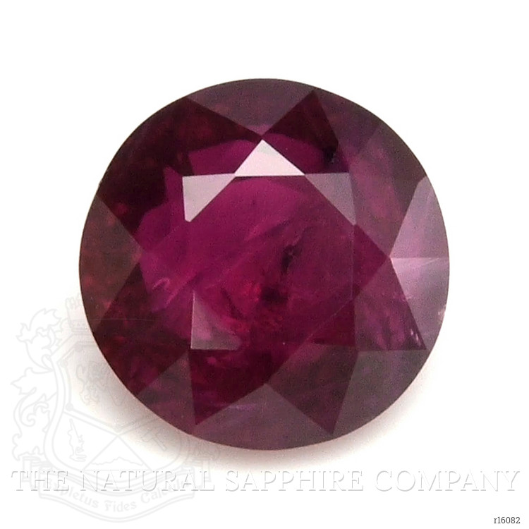 0.98 Ct. Purplish Red Ruby from Burma (Myanmar)