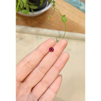 0.98 Ct. Purplish Red Ruby from Burma (Myanmar) Life Style