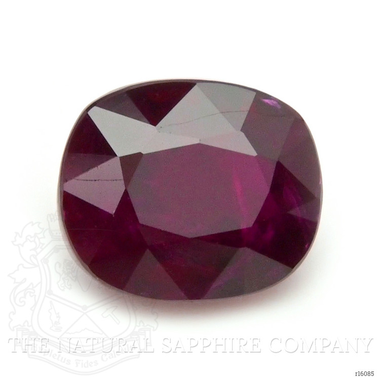 1.02 Ct. Purplish Red Ruby from Burma (Myanmar)