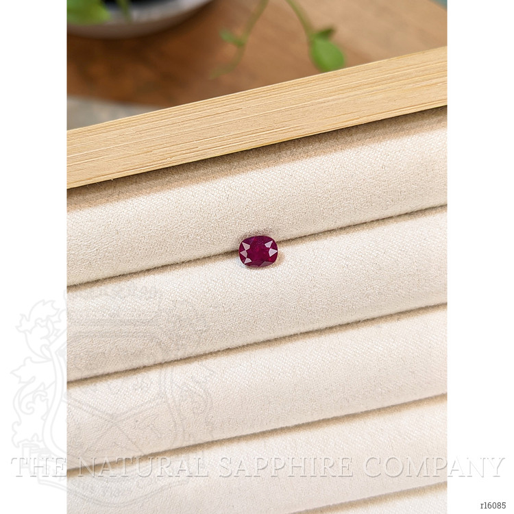 1.02 Ct. Purplish Red Ruby from Burma (Myanmar)
