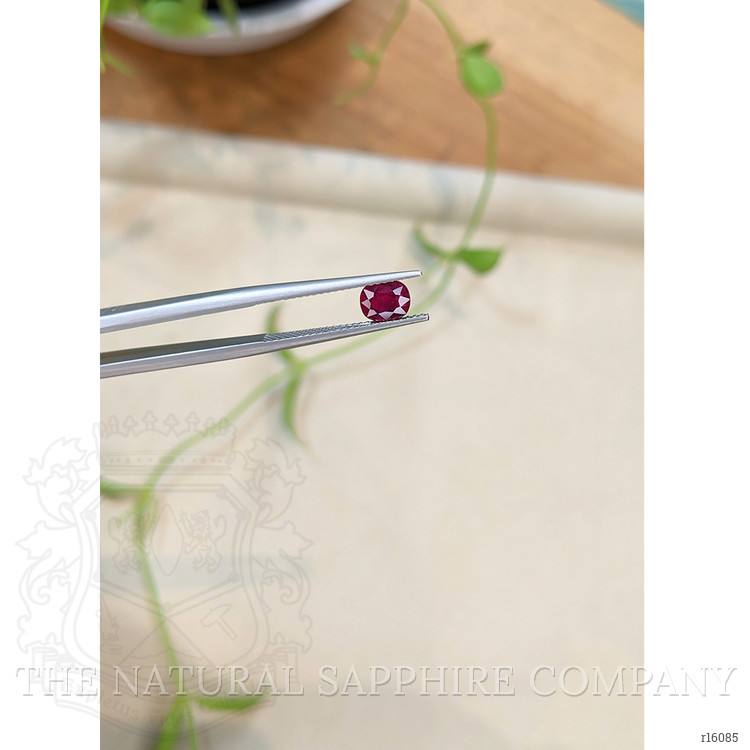 1.02 Ct. Purplish Red Ruby from Burma (Myanmar)