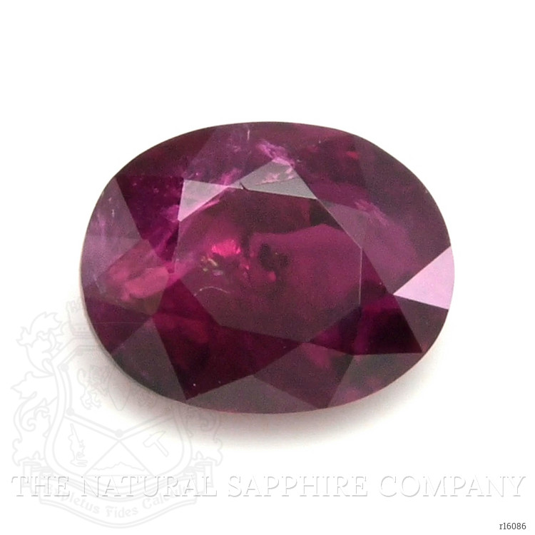 1.13 Ct. Purplish Red Ruby from Burma (Myanmar)