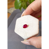 1.61 Ct. Ruby from Mozambique Life Style