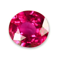 0.54 Ct. Pinkish Red Ruby from Mozambique Video