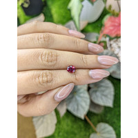 1.26 Ct. Ruby from Mozambique Life Style