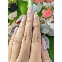 1.26 Ct. Ruby from Mozambique Life Style