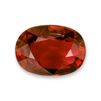 2.01 Ct. Orangish Red Ruby from Mozambique Video