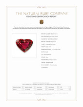 1.00 Ct. Ruby from Mozambique Scan Report