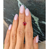 1.58 Ct. Ruby from Mozambique Life Style